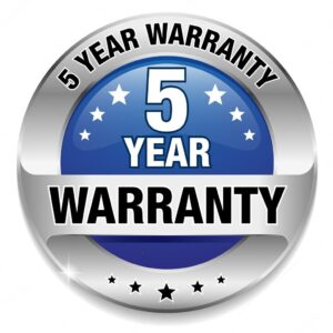 Aqua Life Outlet 5 Year Warranty